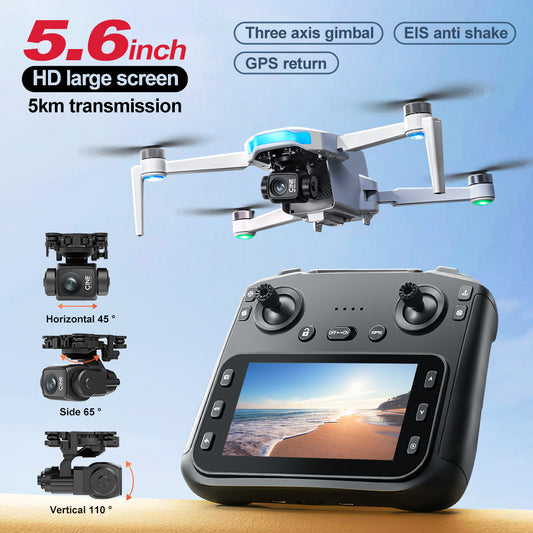 ✨💖2025 New 4K  S-X1 - Three-axis gimbal screen-controlled aerial photography unmanned aerial vehicle